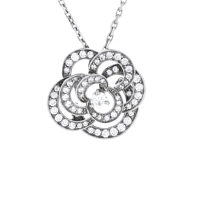 Chanel Fil de Camelia Flower Pendant