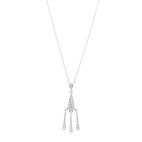 Tiffany Platinum Diamond Legacy Chandelier Drop