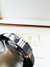 Omega 210.32.44.51.01.001 Seamaster Black Dial Rubber