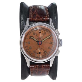 Telda Steel Chronograph with Original Dial,
