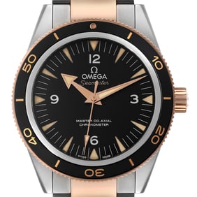 Omega Seamaster 300 Co-Axial Steel Rose