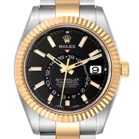 Rolex Sky Dweller Yellow Gold Steel