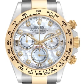 Rolex Daytona Steel Yellow Gold Mother