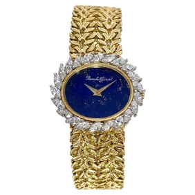Bueche-Girod Lapis-Lazuli Dial, Diamond Bezel Classic