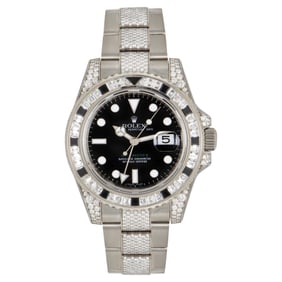 Rolex GMT-Master II Diamond & Sapphire