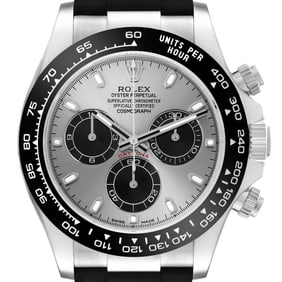 Rolex Daytona Cosmograph White Gold Silver