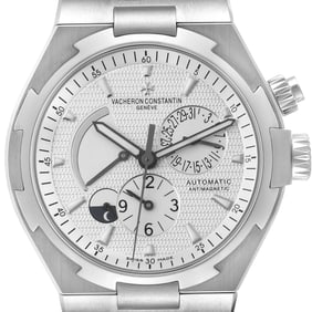 Vacheron Constantin Overseas Dual Time Silver