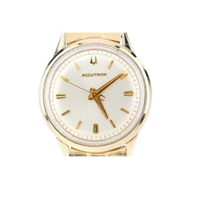 Vintage Mens 10k Gold-Filled Bulova Accutron