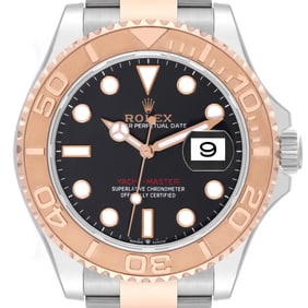 Rolex Yachtmaster Rose Gold Steel Rolesor