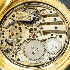 A Huguenin & Sons. A Gold