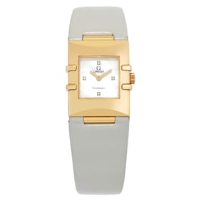 Omega Constellation 1631.79.11 18k Mother Of