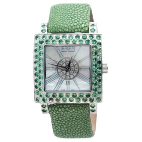 Tsavorites & Diamonds Pave Dial Luxury