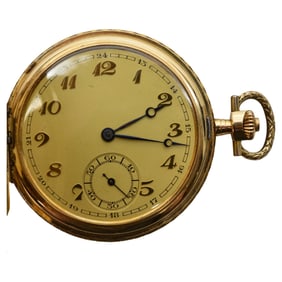 Vintage 14K Yellow Gold Vogt Pocket