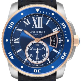 Cartier Calibre Diver Steel Rose Gold