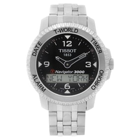 Tissot Navigator 3000 Steel Black Dial