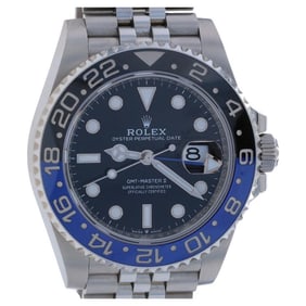 Rolex "Batgirl" GMT-Master II Mens Watch