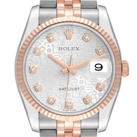 Rolex Datejust 36 Steel Everose Rose