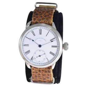Waltham Nickel Silver Very Early Wrist