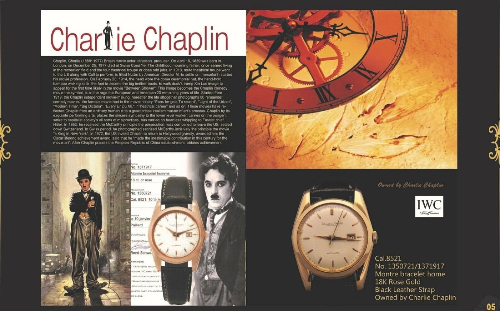 1958 IWC Vintage Cal. 853 Automatic: 1958 IWC Vintage Cal. 853 Automatic Mens 18K Rose Gold Watch - Original Papers Creator: IWC Case Material: Rose Gold Strap Material: Crocodile Case Shape: Round Movement: Automatic Case Dimensions