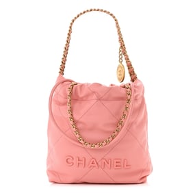 Chanel Shiny Caviar Quilted Mini Chanel