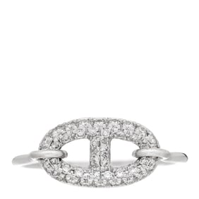 Hermes 18K White Gold Diamond New
