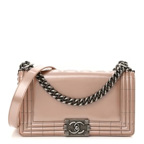 Chanel Iridescent Glazed Calfskin Medium Boy