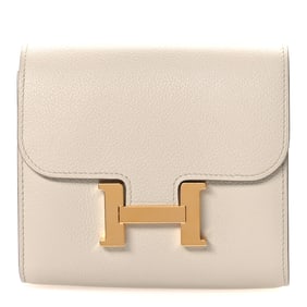 Hermes Evercolor Constance Compact Passant Wallet