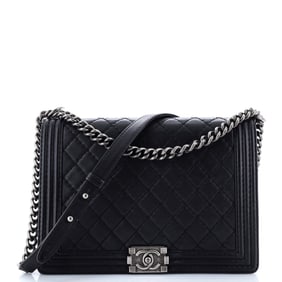 Chanel Stitch Boy Flap Bag Quilted