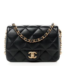 Chanel Lambskin Quilted CC Small Dynasty