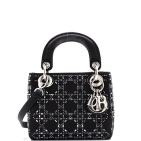 Christian Dior Lady Dior Bag Crystal