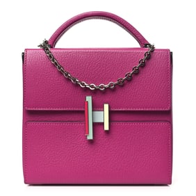 Hermes Chevre Mysore Enamel Cinhetic Boxy