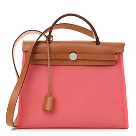 Hermes Vache Hunter Toile Herbag Zip