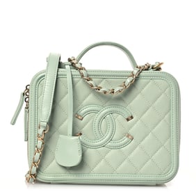 Chanel Caviar Quilted Medium CC Filigree