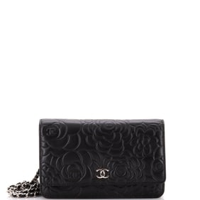 Chanel Wallet on Chain Camellia Lambskin