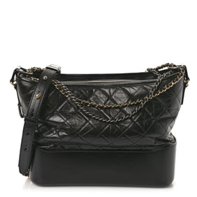 Chanel Aged Calfskin Quilted Medium Gabrielle