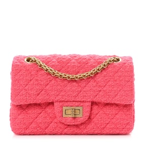 Chanel Tweed Quilted 2.55 Reissue Mini