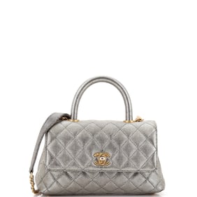 Chanel Coco Top Handle Bag Quilted
