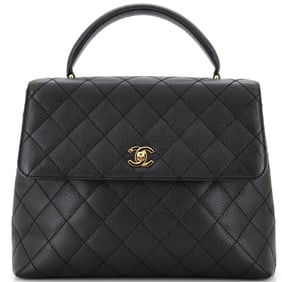 Chanel Vintage Classic Top Handle Flap