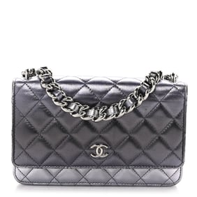 Chanel Gradient Metallic Lambskin Quilted Like