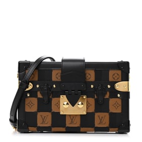 Louis Vuitton Monogram Tressage Petite Malle