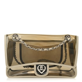 Chanel Lambskin Vinyl Large Naked Flap