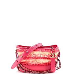 Chanel Gabrielle Hobo Sequins Small