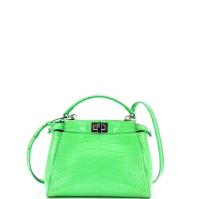 Fendi Peekaboo Bag Crocodile Mini