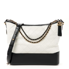 Chanel Aged Calfskin Quilted Large Gabrielle