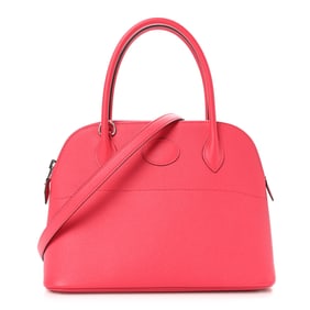 Hermes Epsom Bolide 27 Rose Extreme