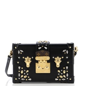 Louis Vuitton Petite Malle Handbag Studded