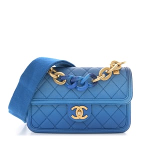 Chanel Caviar Quilted Small Sunset On