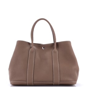Hermes Garden Party Tote Leather 36