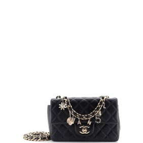 Chanel Coco Charms Classic Single Flap