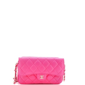 Chanel Classic Flap Phone Holder with